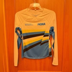 Womens Hoka Pro Elite Race NAZ Top Long Sleeve Shirt XS $100